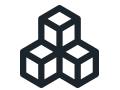icon showing stack of blocks to represent upgrades